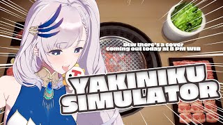 Yakiniku Simulator... this meat is 𝒻𝒾𝓇ℯ and  makes me wanna 𝒹𝒶𝓃𝒸ℯ
