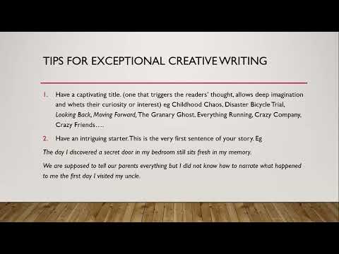 Exceptional Creative Writing Tips with Tr. Saphrah Amumpaire! | Lesson three |New curriculum |S.3