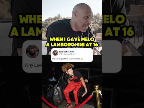 Lavar Ball REVEALS why he got LaMelo a Lamborghini at 16 Years Old 😳 #shorts #lavarball #lameloball