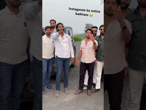 Insta ke online badmass #elvishyadav #india #rajatdalal #tharabhaijoginder #badmashi #youtubeshorts