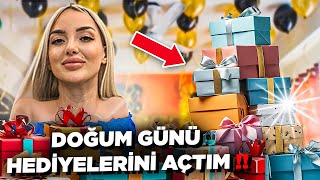 SİZDEN GELEN HEDİYELER | DOĞUM GÜNÜ HEDİYELERİMİ AÇTIM