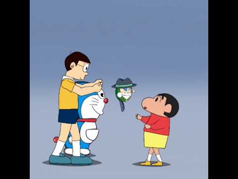 Nobita Doraemon vs Cartoon characters, scissor paper and rocks(Part -3)