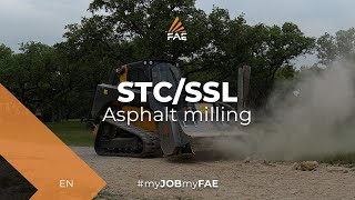 Video - FAE STC/SSL - The FAE stone crusher with a John Deere 333G skid steer