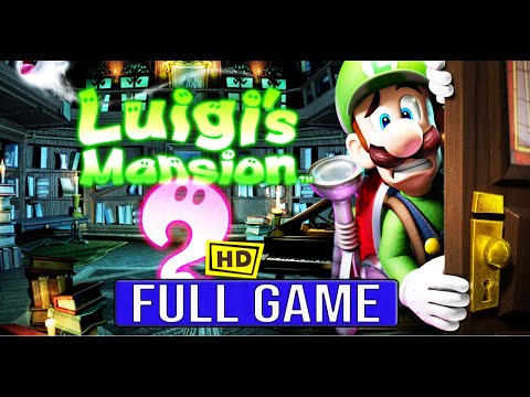 LUIGI'S MANSION 2 Full Gameplay Walkthrough - No Commentary (#LuigisMansion2 Full Game)