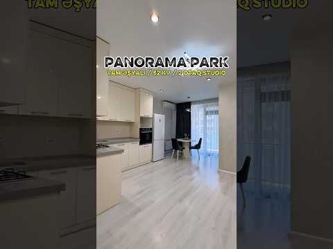 👍Panorama Park-da Tam əşyalı 2otaq studio mənzil,165000azn.0704476999