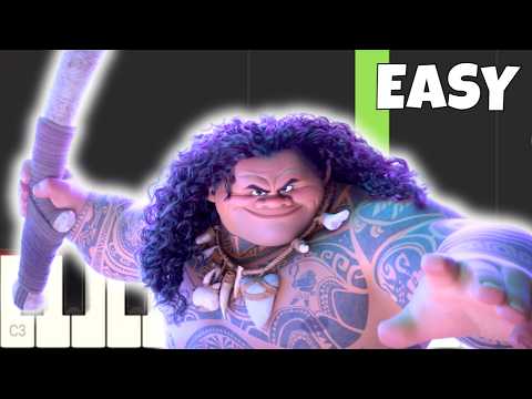 Moana 2 - Can I Get a Chee Hoo - EASY Piano Tutorial