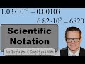 Understanding Scientific Notation Concepts