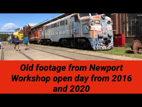 Old footage from the 2016 and 2020 Newport Workshop open day