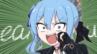【手描き】ホロライブでファンタCMパロディ