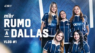 AS PRIMEIRAS HORAS DE BOOTCAMP EM SÃO PAULO | RUMO A DALLAS #1 | #ESLImpact vlog by CSGO SKINS