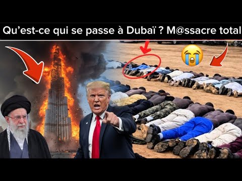 🚨 urgent 🚨 qu'est-ce-qui se passe a Dubaï | l'heure est très gr@ve| l'Iran lance une fr∆ppe loμrd🚨