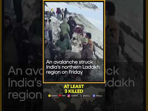 Avalanche Kills at Least Three in India's Ladakh Region | WION Shorts