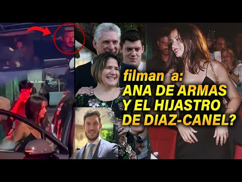 HOY SE CONFIRMA: ANA de ARMAS en el CARRO del HIJASTRO de CANEL en pleno VEDADO!! #tbt