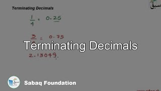 Terminating Decimals