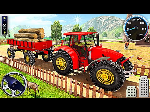 Real Tractor Driving Simulator 3D - Farming Tractor Wala Game | Android Gameplay