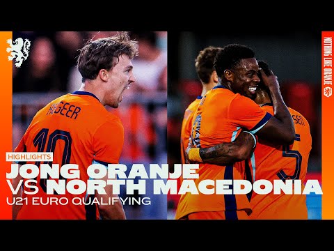 GAME 8, WIN 8! ❤️‍🔥 | Highlights Jong Oranje - North Macedonia