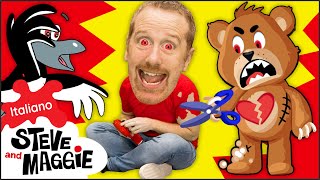 La Magia Della Casa Delle Bambole Giocattolo Per Bambini + PIÙ Di Steve e Maggie Italiano