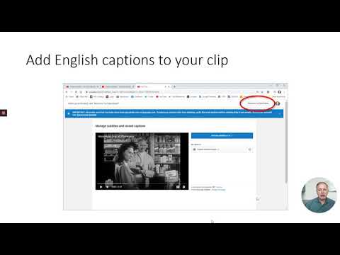 Adding Captions and Subtitles to a YouTube Video