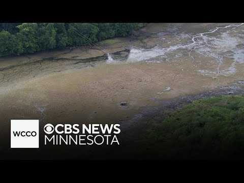 YouTube video thumbnail: Minnesota Lake Drained due to “Mechanical Issue,” State Says