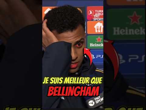 Rodrygo est-il jaloux de Jude Bellingham ? 😯⚔ #Rodrygo #bellingham  #ViniciusJr #mbappe  #football