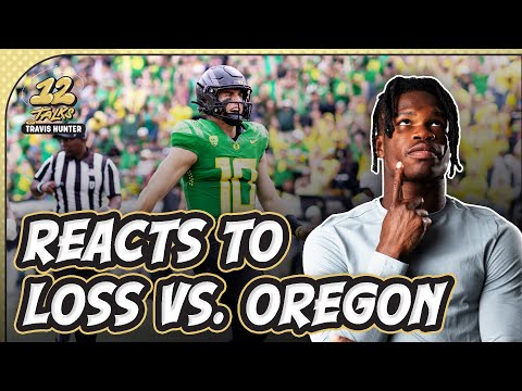 Travis Hunter Talks Loss to Oregon, Responds to Colorado Haters, Text with Deion | 12 Talks, Ep, 5