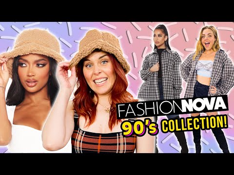 Video: Millennials Try CRAZY Fashion Nova 90’s Outfits!
