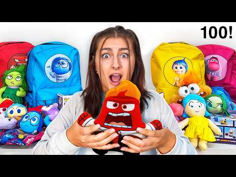 UNBOXING 100 *INSIDE OUT MYSTERY * TOYS!! 😱 *RARE FINDS*