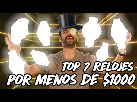 Los 7 Mejores Relojes Bajo $1000