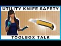 Utility Knife Safety Practices