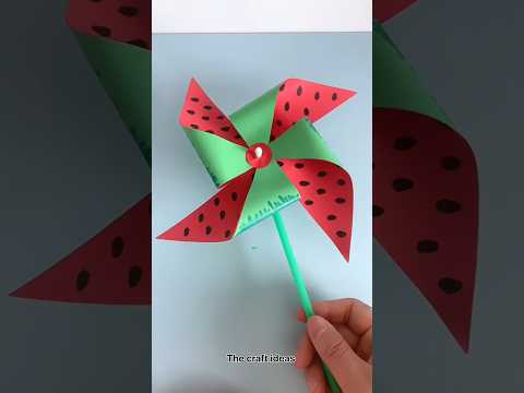 How to make fan with paper se Kaise banaen diy paper fan making easy paper craft #paperfan