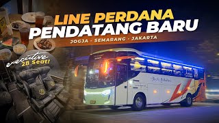 "PEMAIN BARU JALUR JOGJA" GIMANA SERVICENYA ⁉️- Trip Naik Bus BRATA YUDHISTIRA Semarang-Jakarta