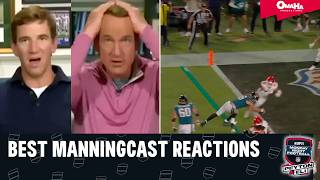 Funniest NFL Game Reactions on the ManningCast | Omaha Productions