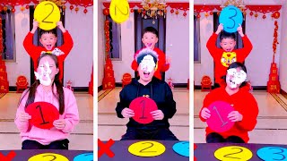 Family Games | Guess The Number Challenge! Watch Out For The Bubble Penalty! #Partygames