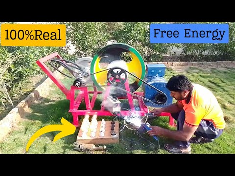 Spring Free Electricity Generator 15KW 220v Make At Home Fuel Free Energy Generator