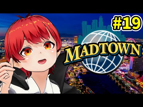 #MADTOWN 19日目 GTAストリーマー鯖で遊ぶ！【赤髪のとも】