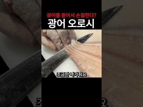 광어 잡을 때 꼭 참고하세요!
