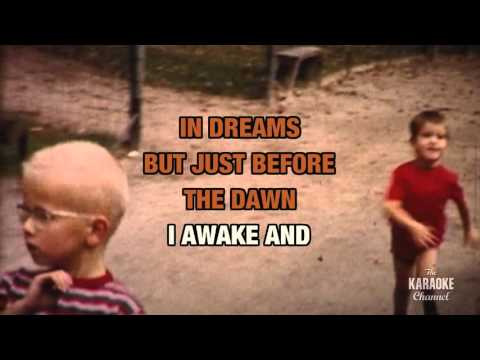 In Dreams in the style of Roy Orbison | Karaoke with Lyrics