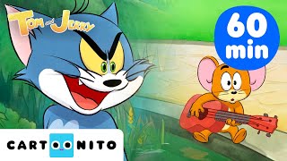 Szaleńcza wodna bitwa kulinarna | Godzinna kompilacja specjalna Toma i Jerry'ego | Cartoonito