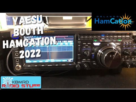 Yaesu Booth Hamcation 2022