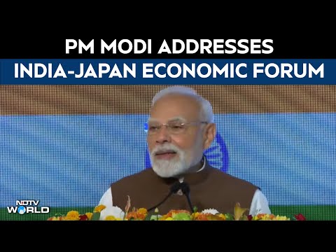 PM Modi LIVE | PM Narendra Modi Addresses India Japan Economic Forum