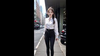 [4K] AI 봄바람에~🌼 꾸안꾸 스타일링/룩북 | 인공지능 추천 | Stylingbook | Lookbook | スタイリングブック | Monday Effortless Look