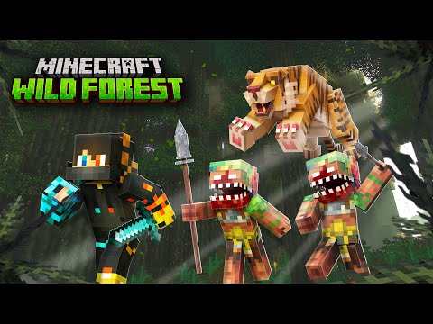 Surviving In Minecraft Deadliest Island⚠️