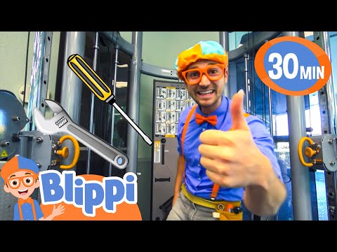 Blippi Can Fix Anything! | Blippi Learns | Learn Colors and Science with Blippi!