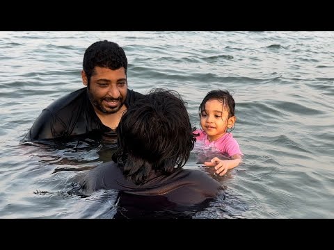 MAIN DI PANTAI,SEKALIAN MAMPIR KE TOKO INDONESIA,DI NEGARA SAUDI