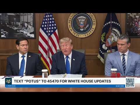 特朗普总统主持内阁会议（2026年7月31日）