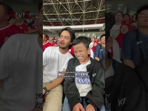 Bukti bahwa Timnas Indonesia dapat dinikmati oleh siapapun 🙌❤