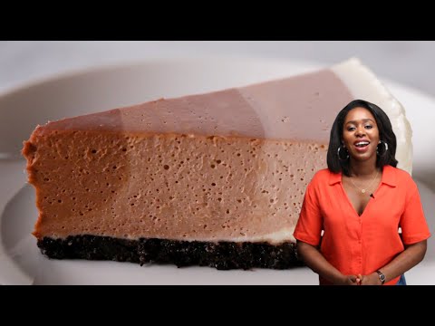 How To Make Ripple Chocolate Cheesecake With Kiano ? Tasty