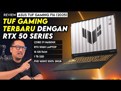 TUF Gaming RTX 50 Series Terbaru! Sekenceng apa? Review ASUS TUF Gaming F16 2025 (FX608JMR)
