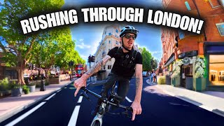 Thursday Morning In London Delivering Parcels On A Full Carbon E-Bike! - This Shift Was A BUSY One!