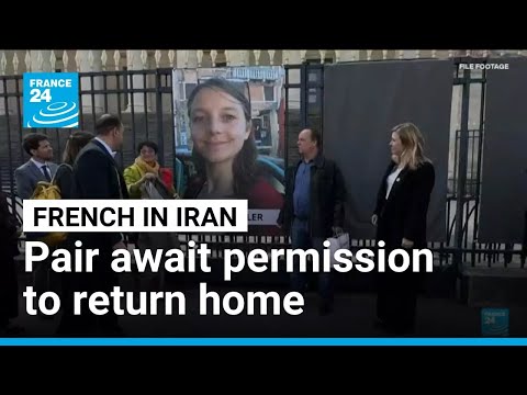 YouTube video thumbnail: French Pair Released From Iranian Prison Await Permission to Return Home